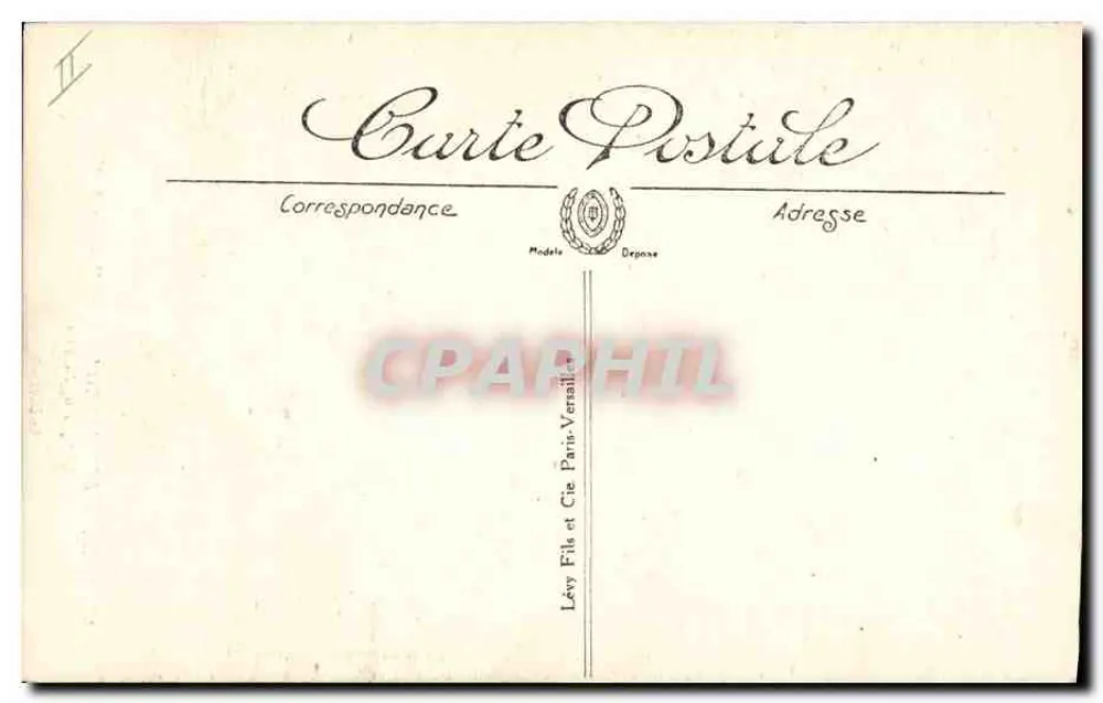 Gorges du Siéroz — Die Mühlen von Grésy — Lévy Fils et Cie, Paris-Versailles - Rückseite