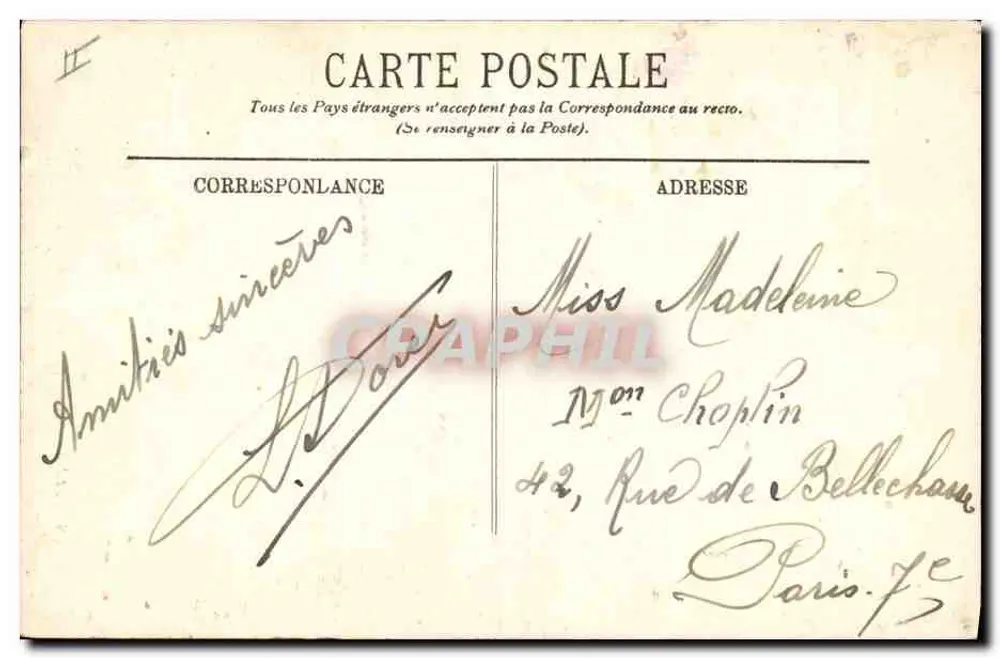 Sens — Les Moulins du Roy — LL. — n° 133 - Reverso