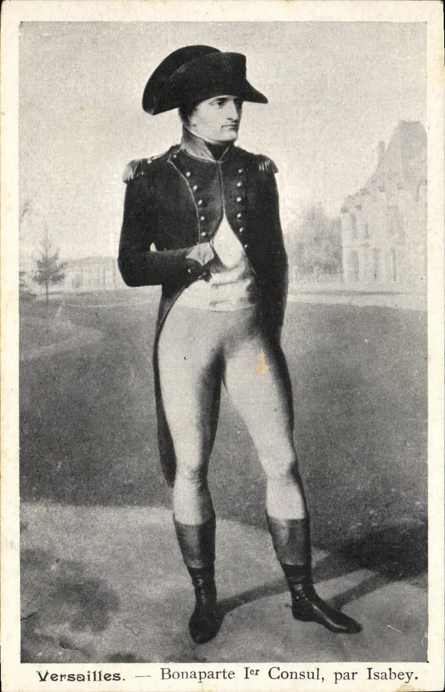 Versailles — Bonaparte erster Konsul, von Isabey - Vorderseite