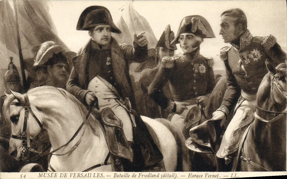 Schlacht von Friedland (Detail) — Musée de Versailles — Horace Vernet — LL, Nr. 54 - Vorderseite