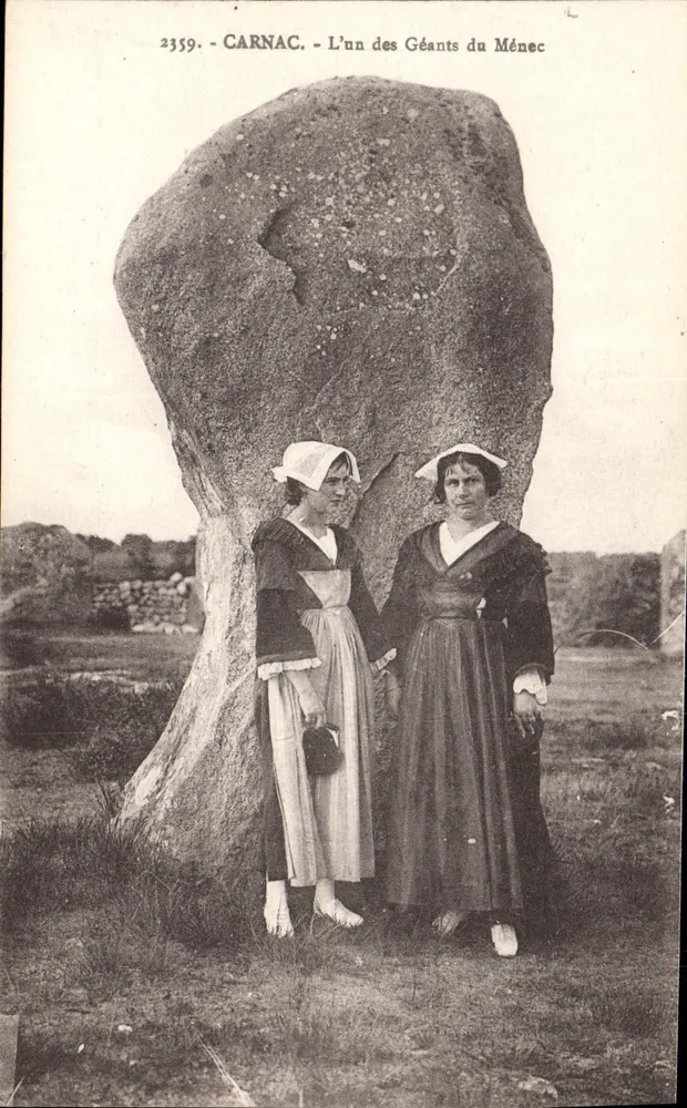 Carnac - Einer der Riesen von Ménec — Verlag Laurent-Net, n° 2359 - Vorderseite