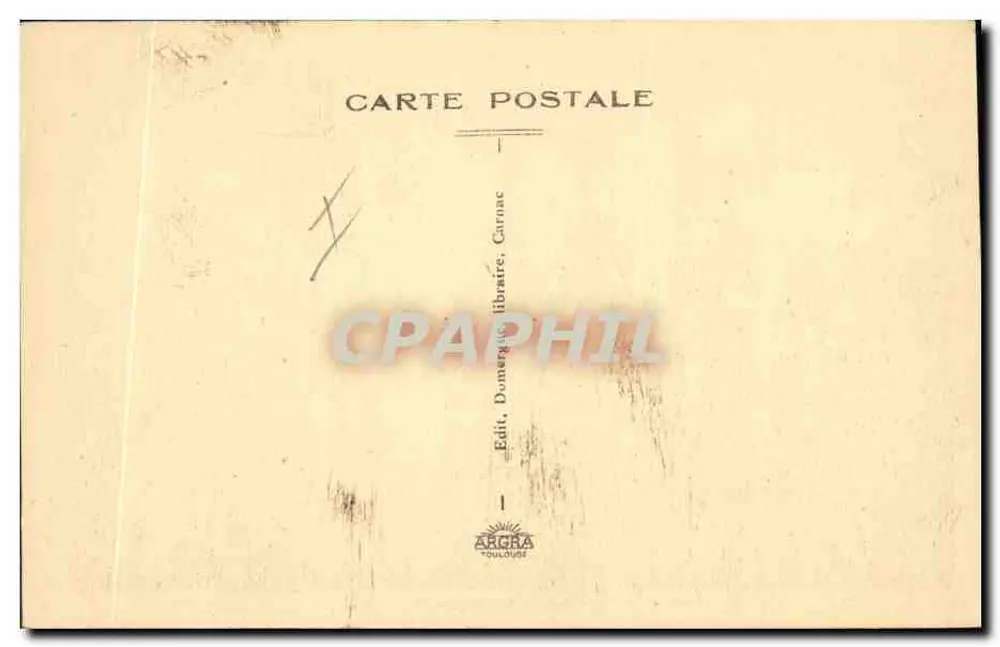 Carnac — Allgemeiner Blick auf die Menec-Aligment - Rückseite