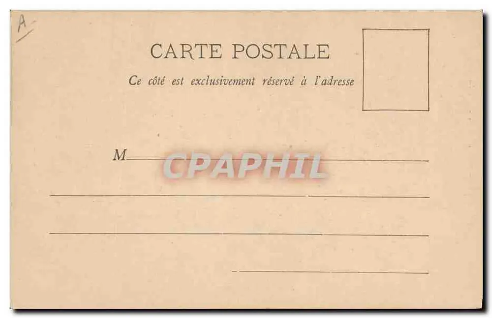 Artillerie in positie — Nancy — H. Bellien, Phototype, Nancy, serie-nummer niet zichtbaar - Achterkant