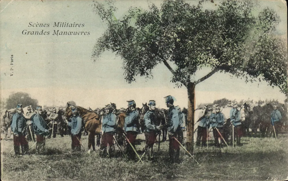 Militärszenen — Große Manöver — V.P. Paris n°270 - Vorderseite