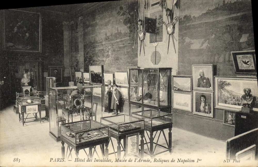 Paris — Hotel des Invalides, Militärmuseum, Reliquien Napoleons I. — ND Phot, n° 883 - Vorderseite