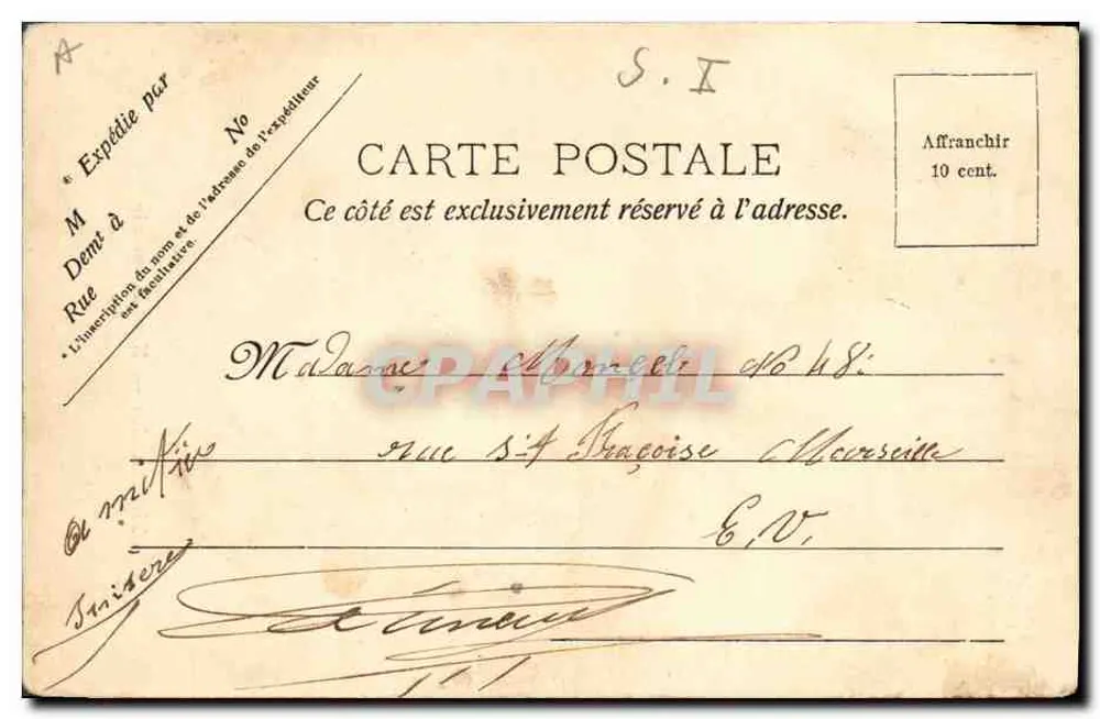 Normandia — Casamento Normando — V. P. Paris 13 - Verso
