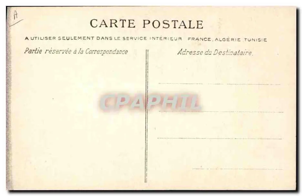 Normandie — Junge Mädchen auf dem Weg zum Markt — Antike Ansichtskarte n°77 - Rückseite