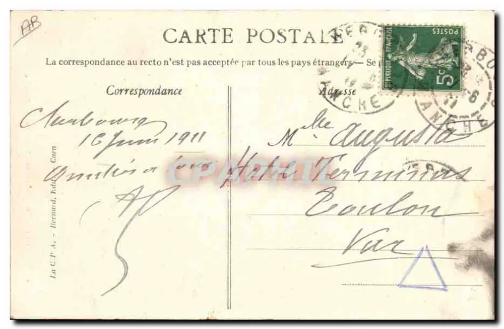 Coiffes d'hier - Argentan - Terra natal de Charlotte Corday — País das finas rendas - Verso