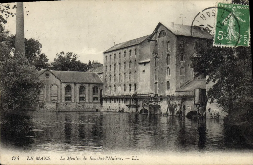 Le Mans — Die Mühle von Bouches-l'Huisne — LL. — Nr. 474 - Vorderseite