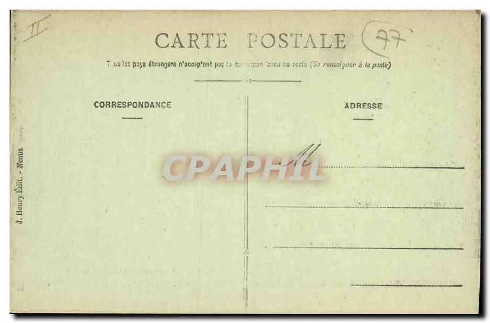 A Moinha de Douvres — Noisiel, Seine e Marne — edit. Parfait, hotel-tapacs' Champs sur Marne - Verso