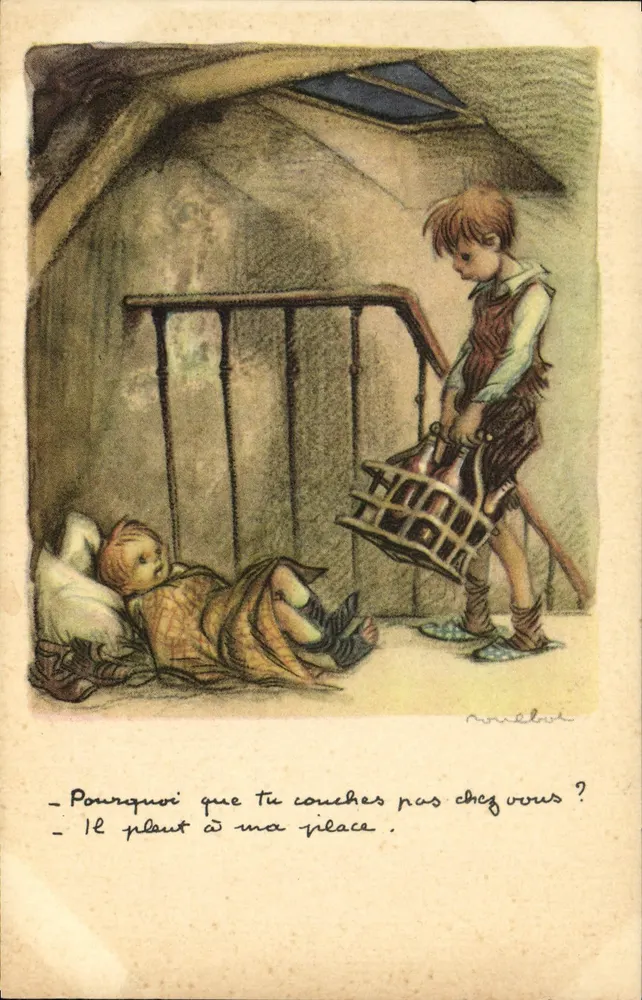 Kinder in einem Zimmer — Szenen aus dem Leben — Verlag nicht sichtbar - Vorderseite