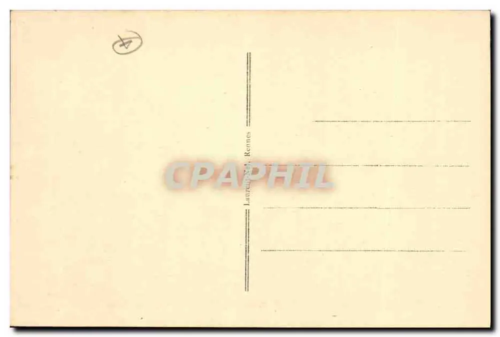 Carnac - Dolmen de Mané-Kérioned — n°324 — editor Carnac - Verso
