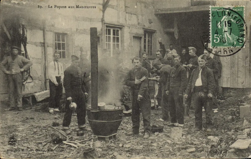 A Panela nas Manobras — Asnières Milliaire Gougin, Maurignat — n°89 - Frente