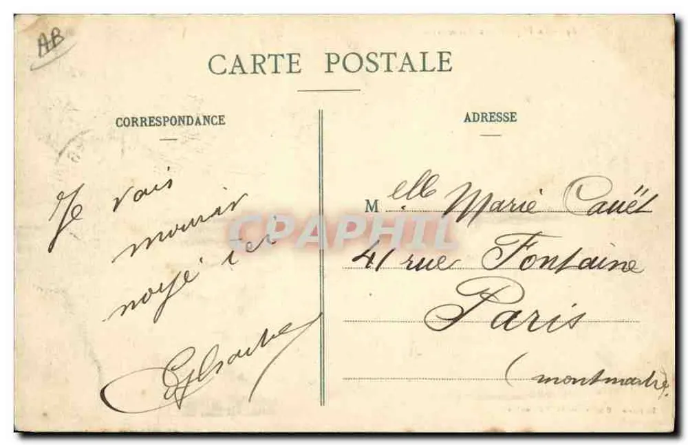 A Panela nas Manobras — Asnières Milliaire Gougin, Maurignat — n°89 - Verso