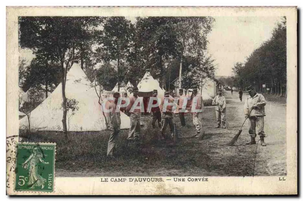 Il Campo di Auvours — Una Corvée — LL - Recto