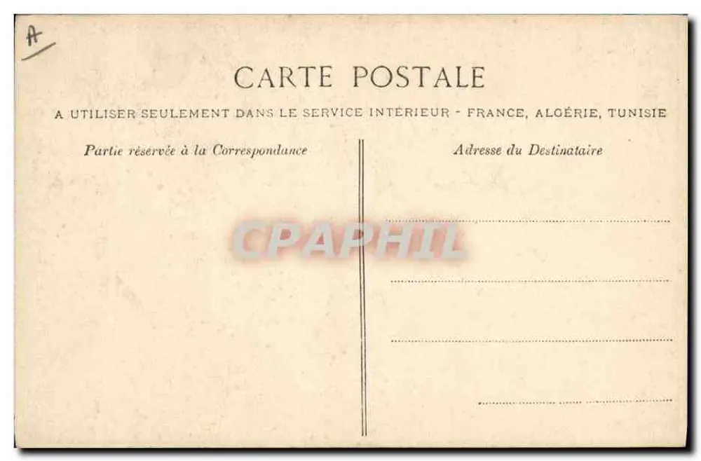 A Normandia — A C.P.A. — Tipos e Trajes — Partida para a escravidão — n°25 - Verso