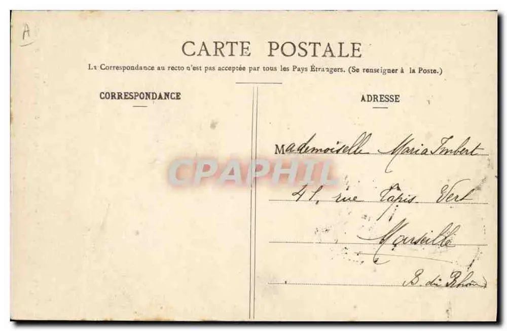 Coiffes d'hier - Rouen — Conquis en 867 par les Danois de Rollon — editada por La C.P.A. Paris - Verso