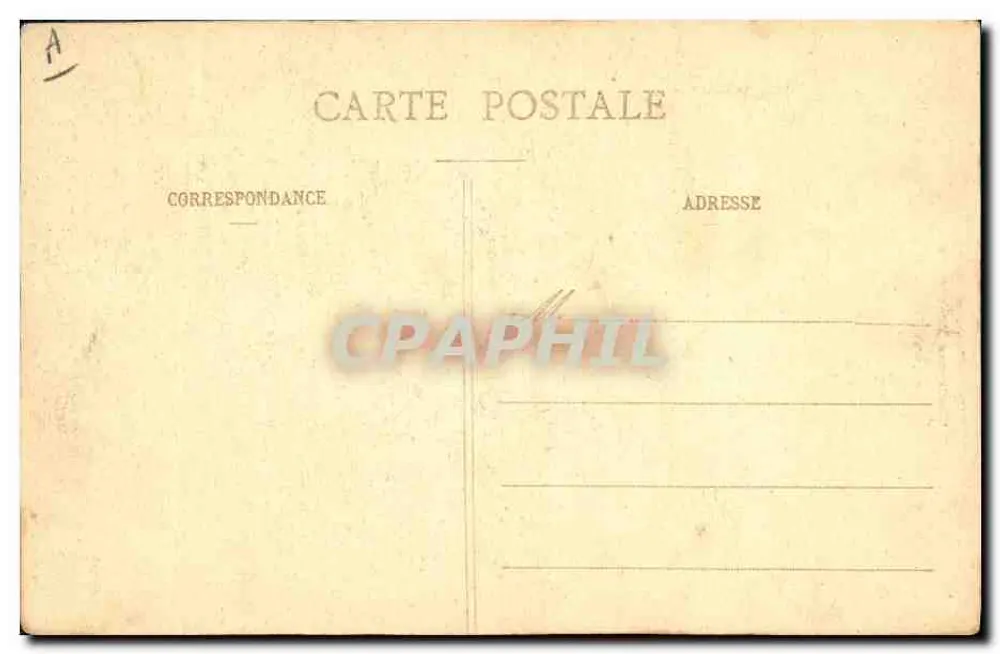 Blumenverkäuferin auf dem Kathedralenplatz — Rouen — C.V. - 9 - Rückseite