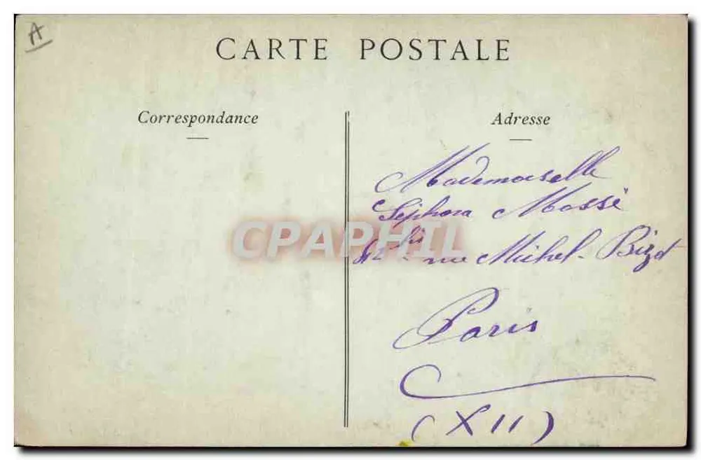 Bauer aus den Umgebungen von Rouen — Altes Kleid — Sammlung ND Phot Nr. 52 - Rückseite