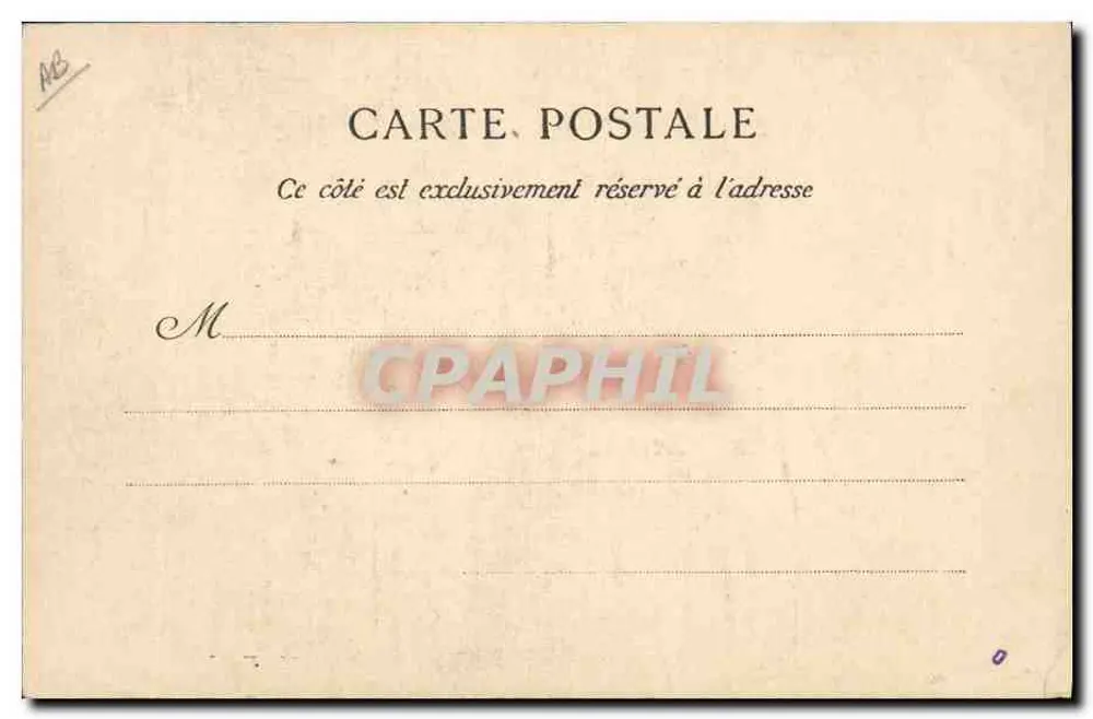 Eine Normandin auf ihrem Kleinen Pferd — Studie zu Kleidung und Frisuren von Bayeux — Paris, Nr. 13 - Rückseite