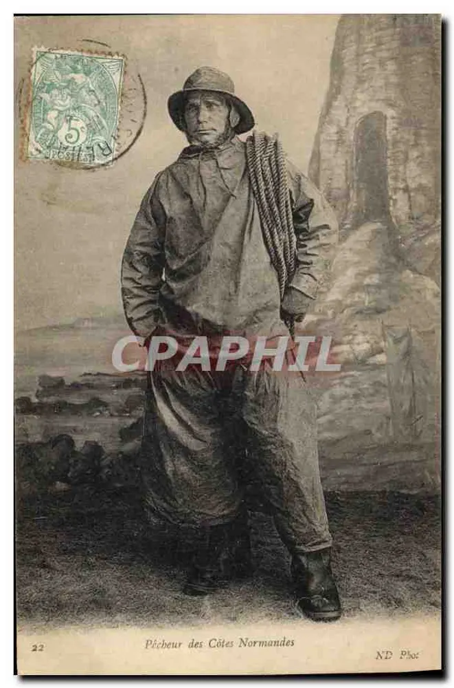 Pescador das Costas Normandas — ND Fot. — n°22 - Frente