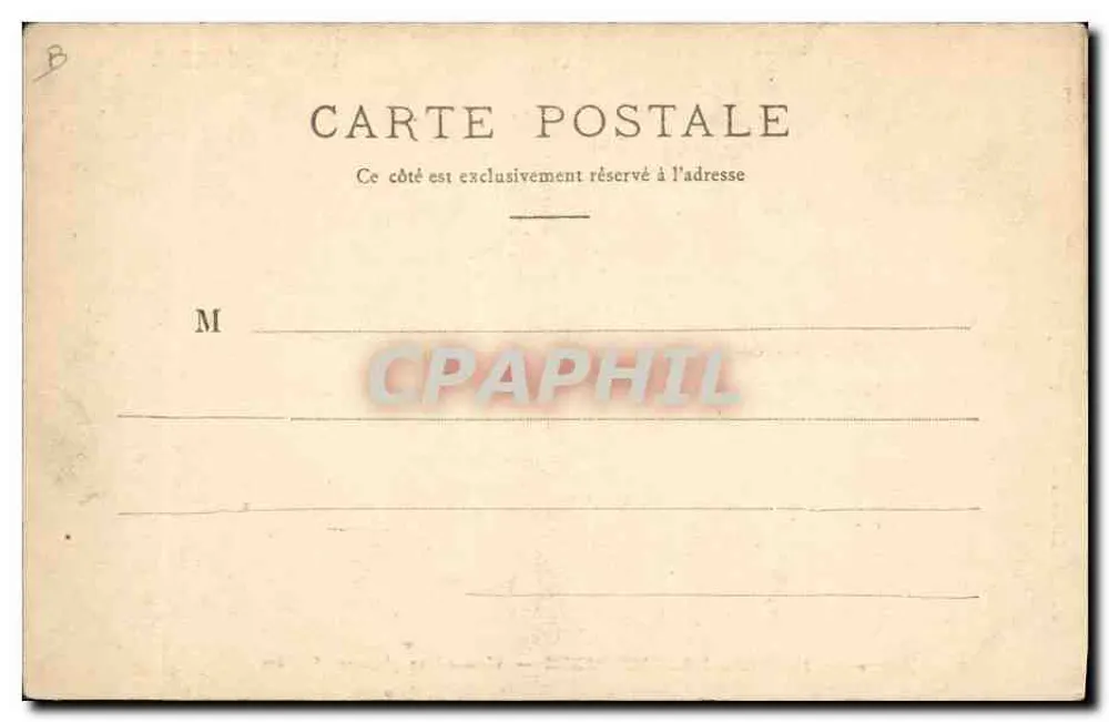 Alte normannische Hochzeit — Der Admiral und mehrere Gäste — Normandie, Paris - Rückseite
