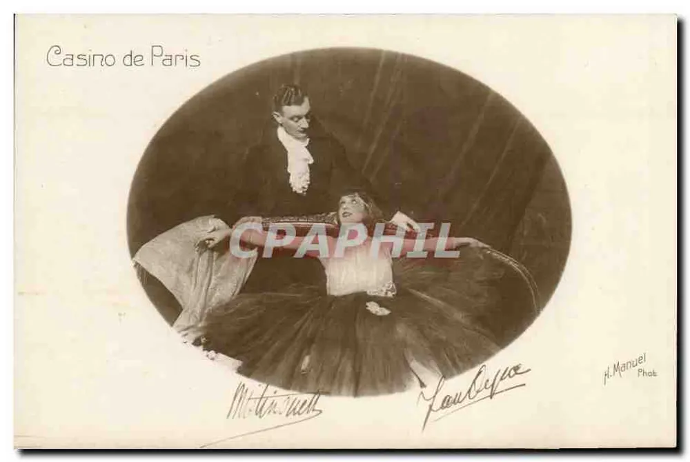 Casino de Paris — espetáculo — H. Manuel Fot - Frente