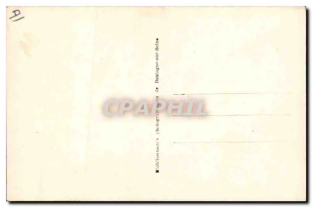 Casino de Paris — dançarinos em cena — H. Manuel Phot - Verso