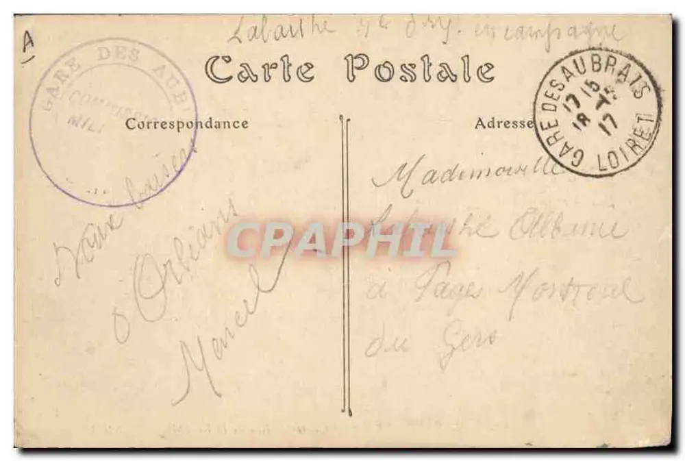 Orléans — La Société Générale, Rue de la République — ND. Phot. n°223 - Rückseite