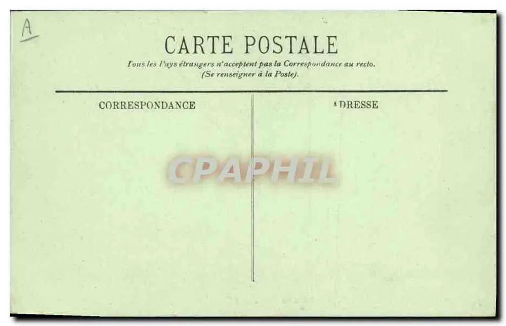 Dieppe — Die Generalgesellschaft und die Straße de la Barre — LL - Rückseite