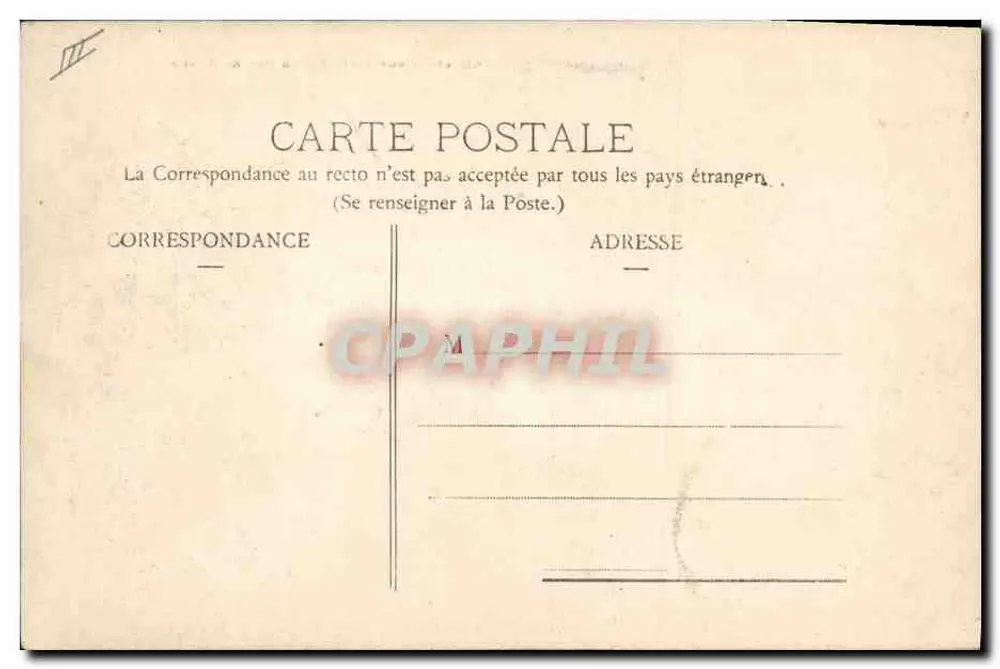 Chalons-sur-Marne — La Rue de Marne — unbekannter Verlag - Rückseite