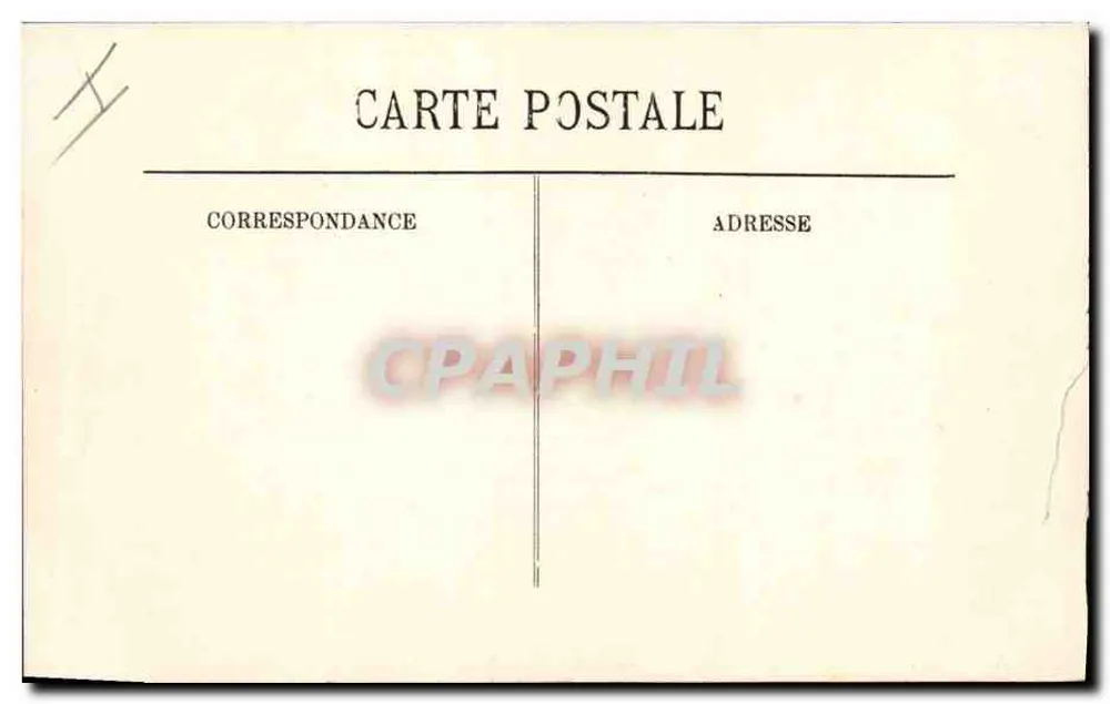 Poitiers — Der Dolmen der Aufgerichteten Steine — LL. n°52 - Rückseite