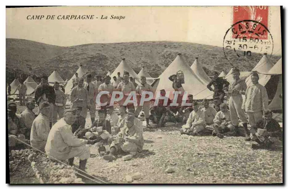 Camp de Carpiagne - Die Suppe — Crasade Phot, Marseille - Vorderseite