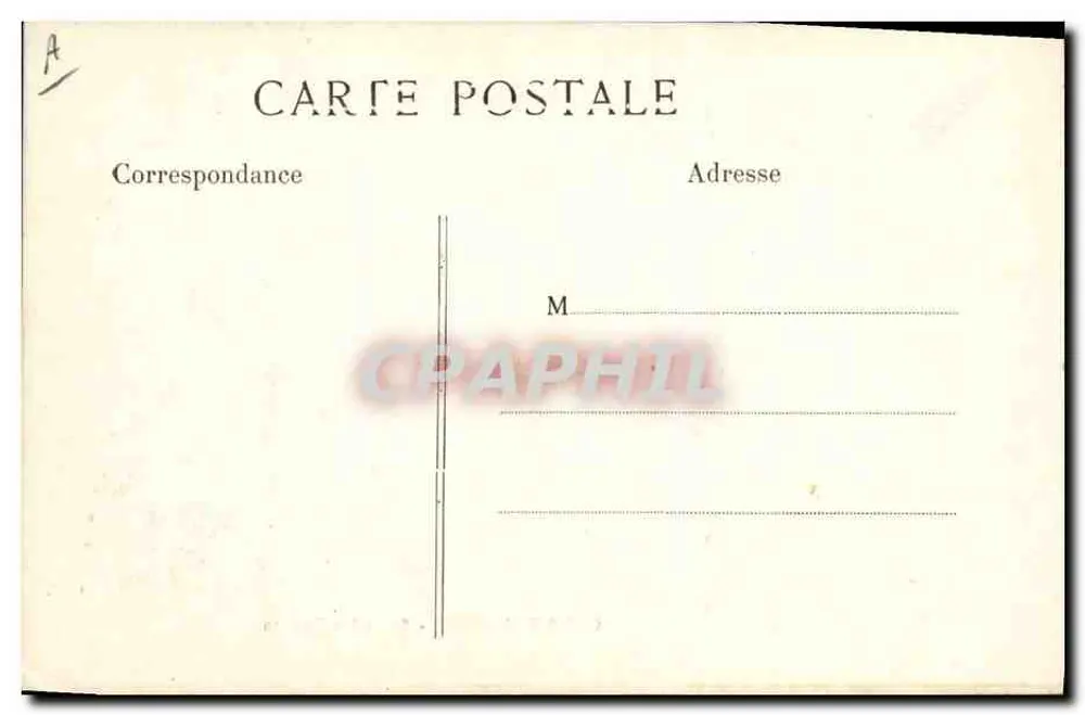 Camp d'Auvours - Unter den Zelten — Verlag S.M. - Rückseite