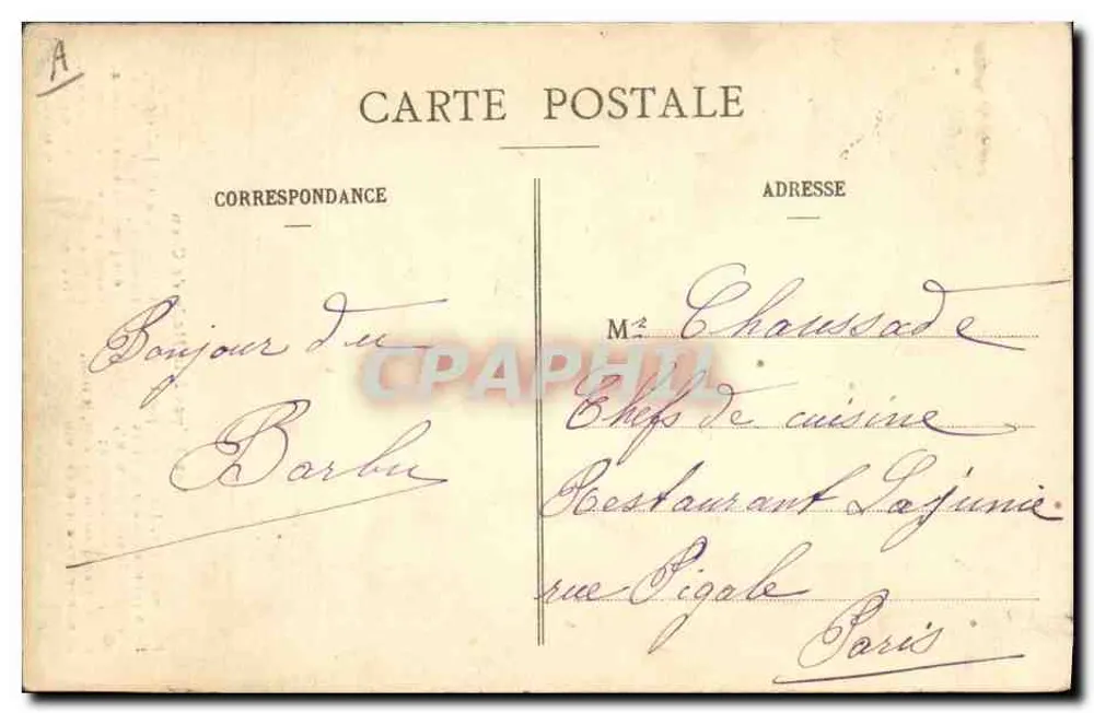 Les Tripes à la Mode de Caen — C. Jeanne, editora-fotógrafa, Falaise - Verso