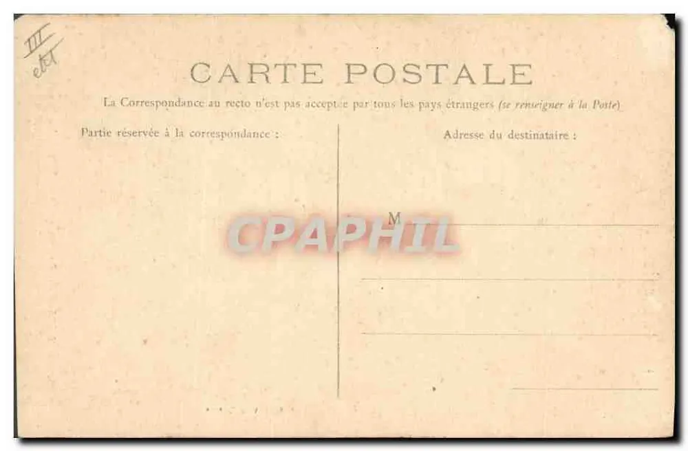 Coiffes d'hier — Granville — Ville de hardis marins et d'indomptables loups de mer — La C.P.A. Paris - Verso