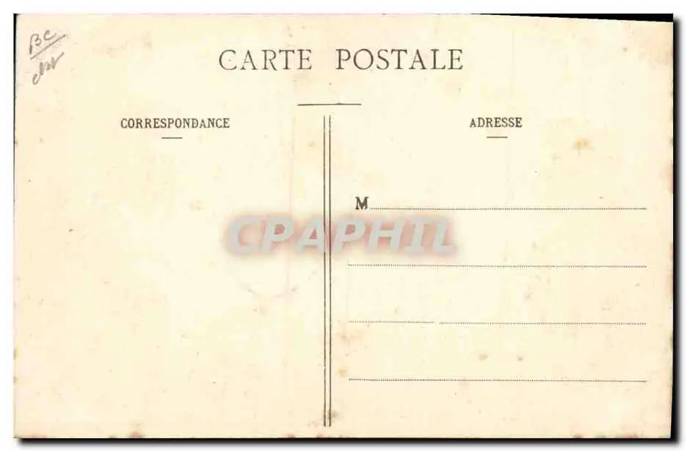 Le Guignol des Champs-Élysées — scène de spectacle en plein air — éditeur Sainte-Princesse, n° 182 - Rückseite