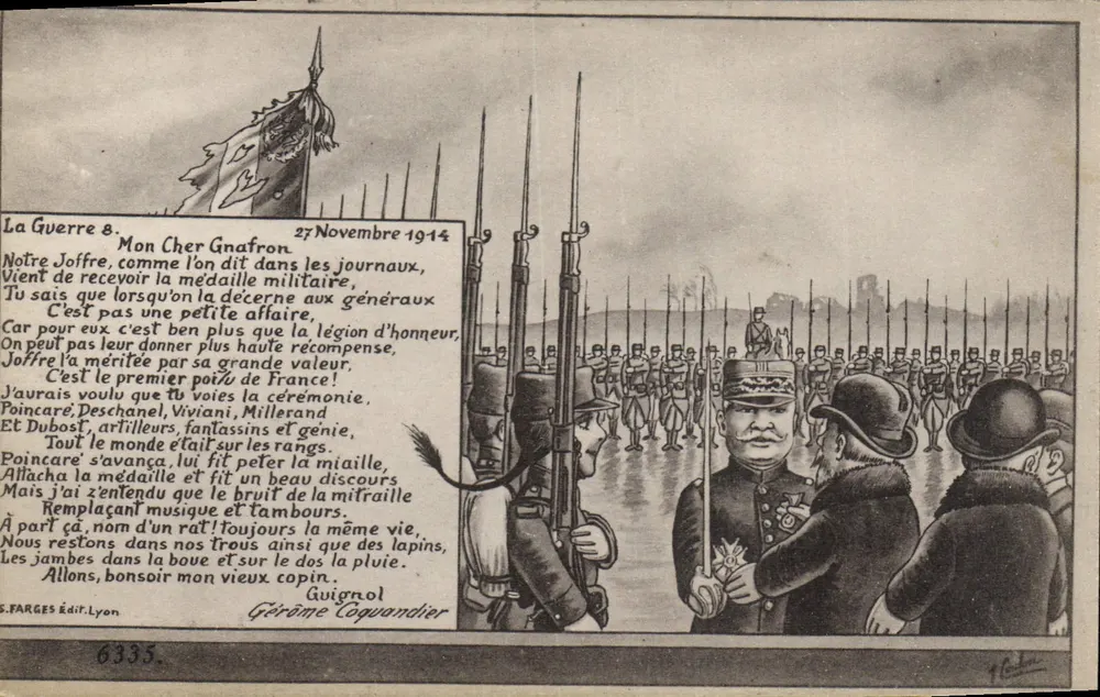 Zeremonie der Verleihung — Wilhelm II — S. FARGES Verlag, Lyon Nr. 6335 - Vorderseite