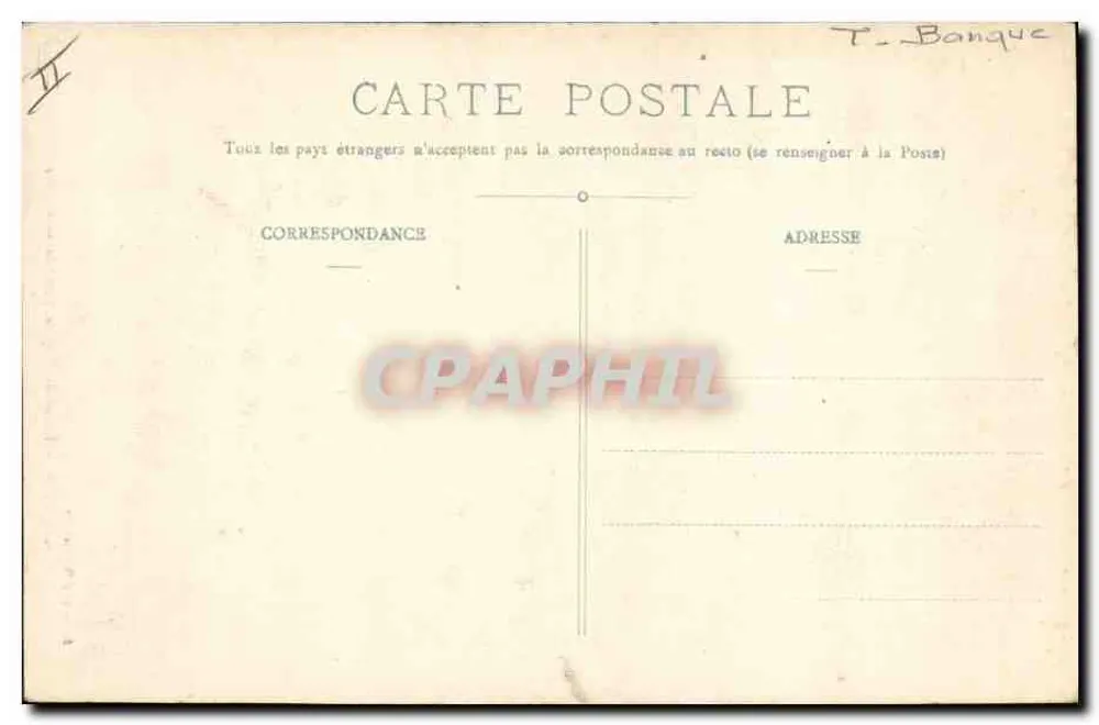Castres - Hotel de Nayrac (General Bank) — Sagnes, Verlag Castres - Rückseite