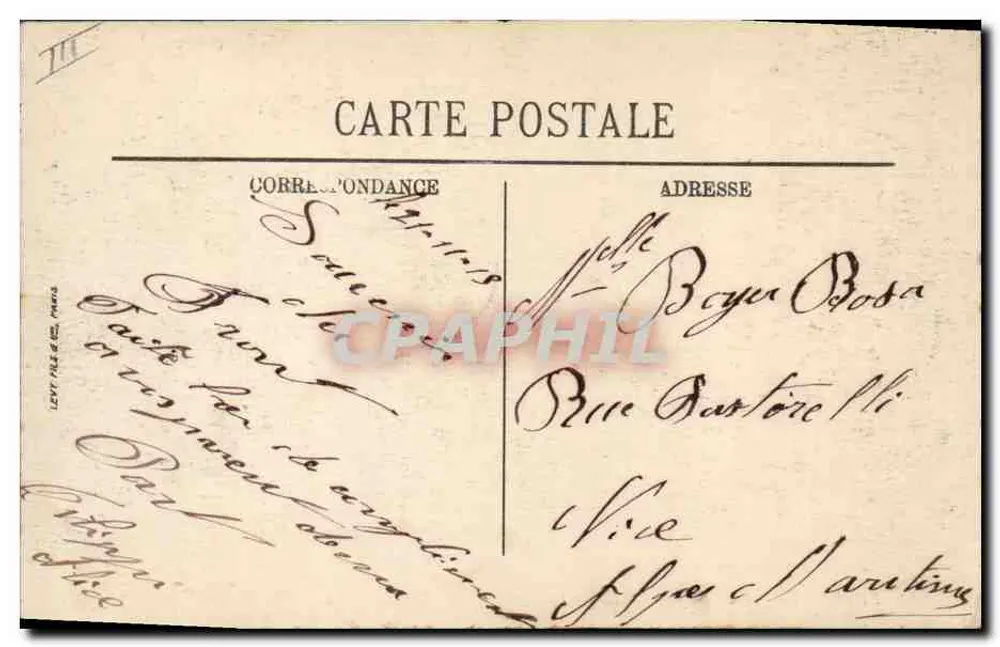 ÉPERNAY — La Rue Jean-Moët — LL. — Verlag LL, n° 17 - Rückseite