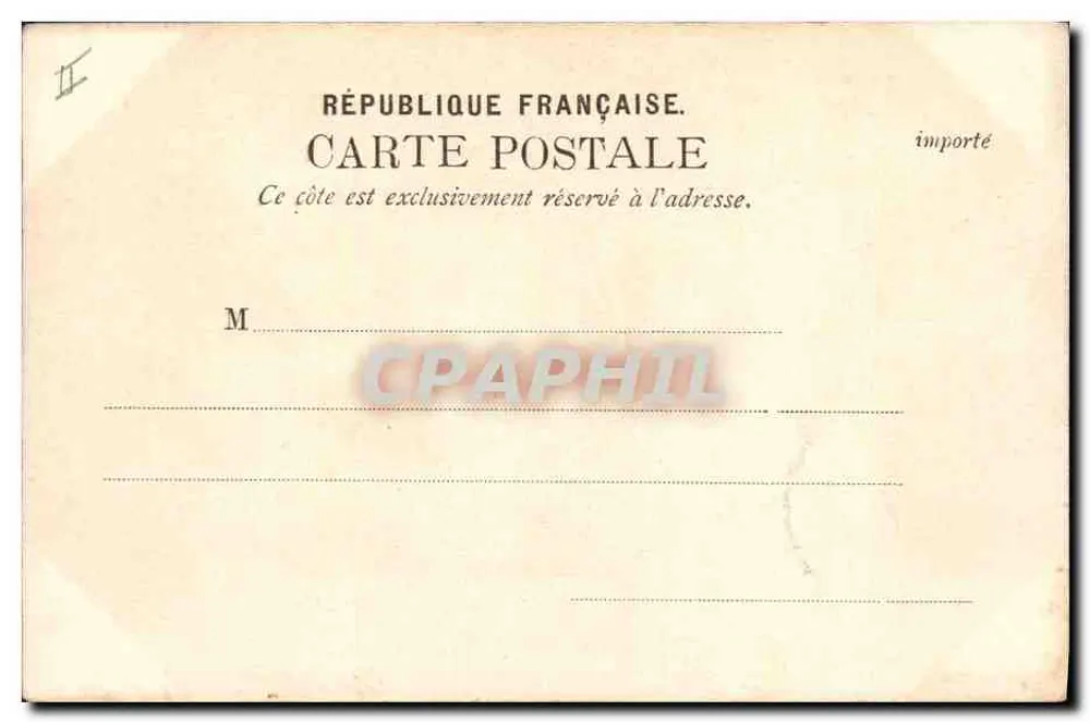 Die Grand Boulevards und das Crédit Lyonnais — Paris — St. et Co. à D. 10078 - Rückseite