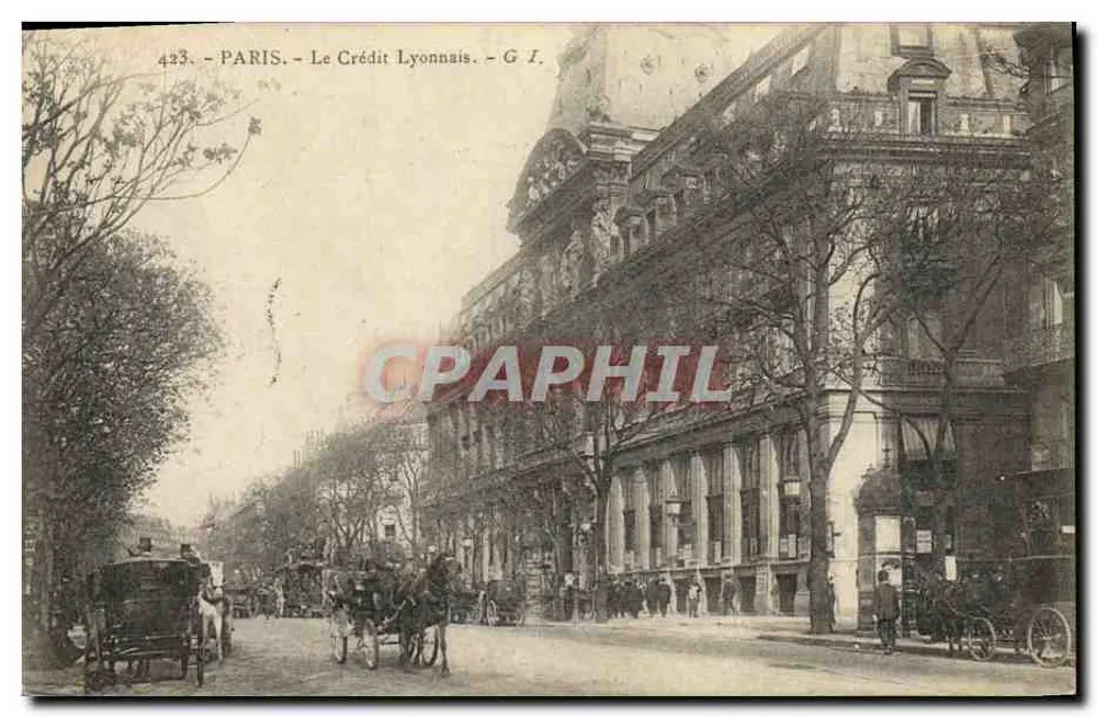 PARIS - O Crédit Lyonnais - G.I. - n°433 - Frente
