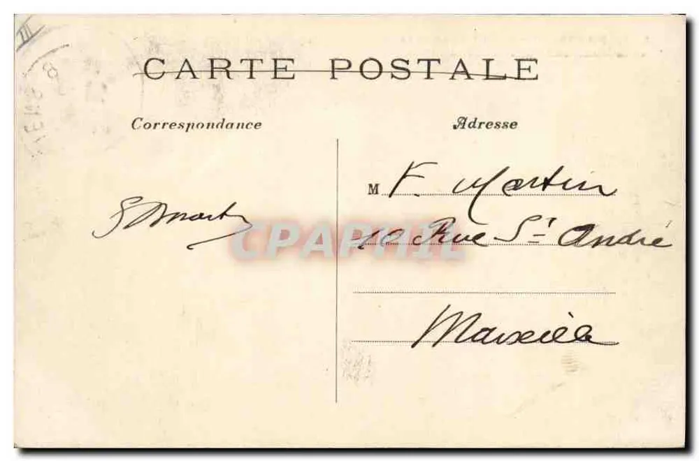 PARIS — Das Kredit Lyonnais und der Boulevard des Italiens — C. M. n°307 - Rückseite