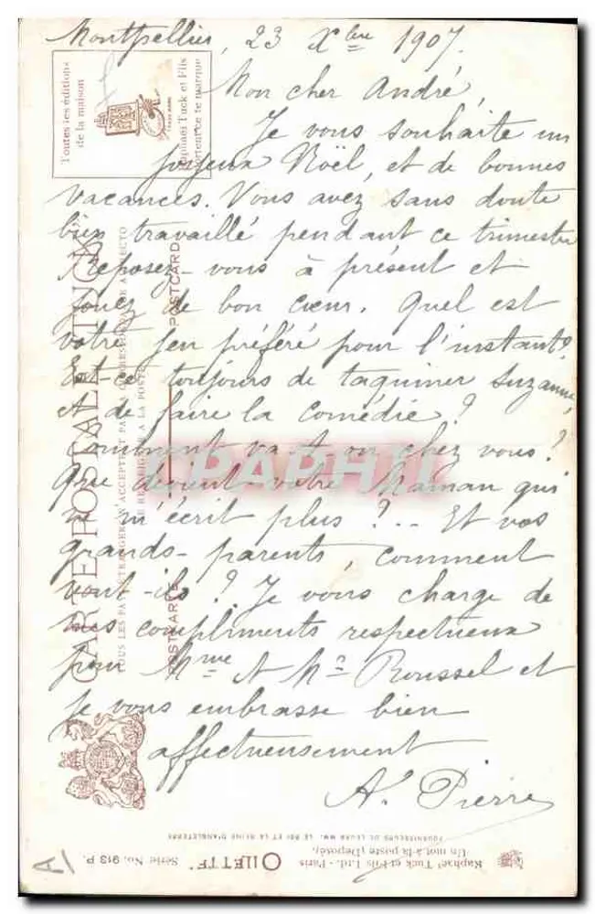 बिल्लियां — जीवन के दृश्य — एडिटर टक एंड सन, क्रमांक 913 - पीछे