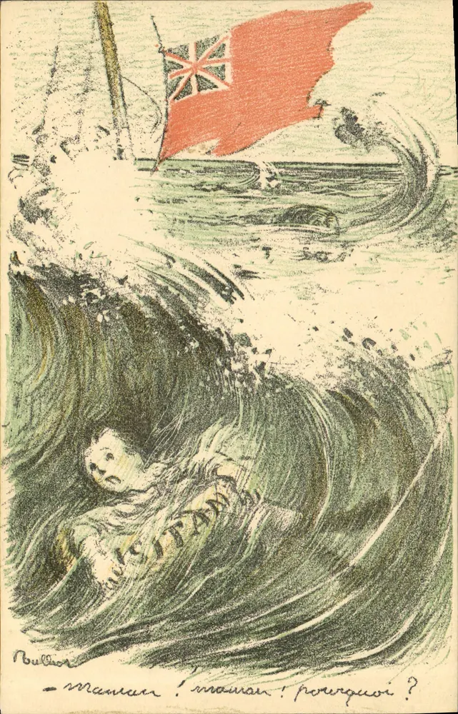 Stürmische See — Union Jack — Verlag Paris Color, n° 59 - Vorderseite