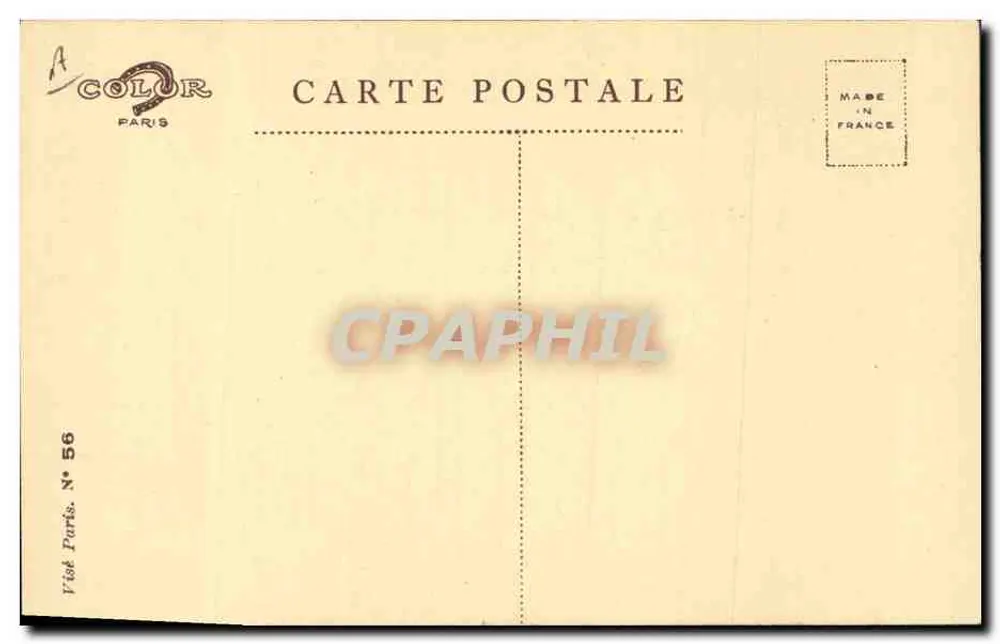 Schlafende Kleinkind — intime Szene — Nulibert 1915 - Rückseite