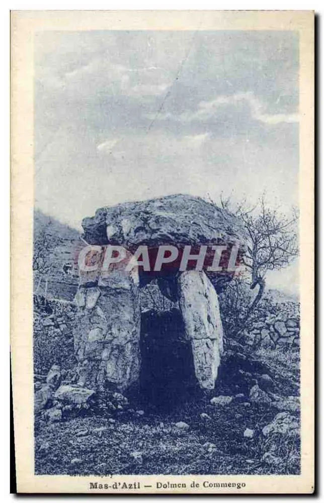 Mas-d'Azil — Dolmen de Commiengo — Delphin Bepary - Frente