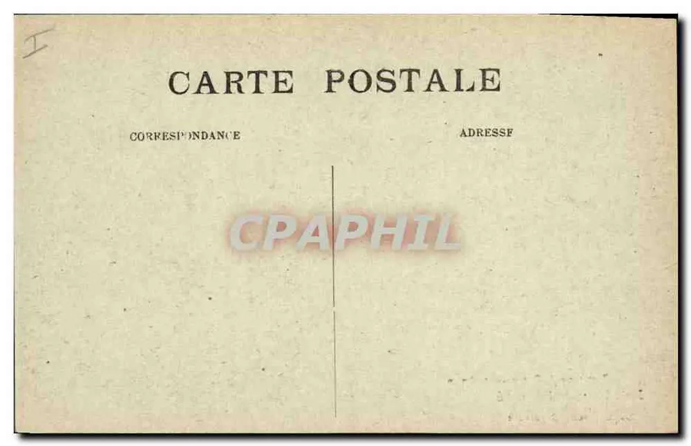 Dolmen Chevresse — Morvan — Fototipo J Coqueugnies, n° 530 - Verso