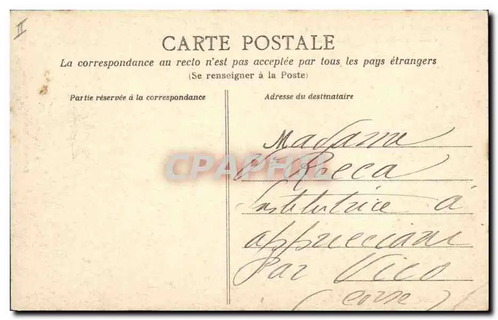 SAINT-NAZAIRE - Trilithe-Dolmen — als historisches Denkmal klassifiziert — Verlag nicht sichtbar - Rückseite