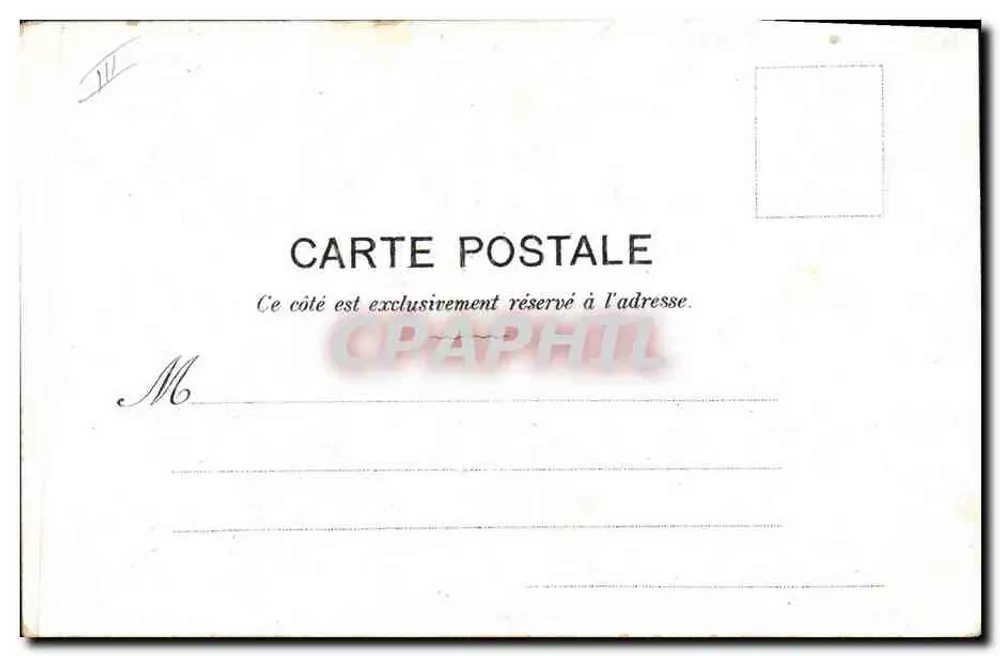 Capitão ensinando disciplina — Teoria — Editor Champagne & Cie, Épernay - Verso